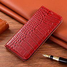 Funda de Cuero Cartera con Soporte Carcasa L04 para Xiaomi Mi 11 Lite 4G Rojo