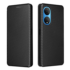 Funda de Cuero Cartera con Soporte Carcasa L04Z para Huawei Honor X7 Negro