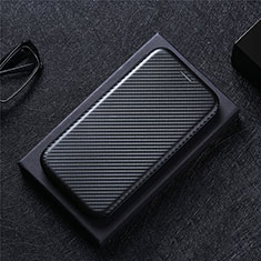 Funda de Cuero Cartera con Soporte Carcasa L04Z para Huawei Honor X8a 4G Negro