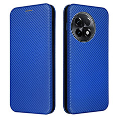 Funda de Cuero Cartera con Soporte Carcasa L04Z para OnePlus Ace 2 Pro 5G Azul