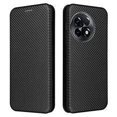 Funda de Cuero Cartera con Soporte Carcasa L04Z para OnePlus Ace 2 Pro 5G Negro