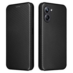 Funda de Cuero Cartera con Soporte Carcasa L04Z para Realme 10 Pro 5G Negro