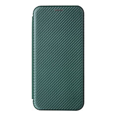 Funda de Cuero Cartera con Soporte Carcasa L04Z para Realme C20A Verde