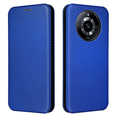 Funda de Cuero Cartera con Soporte Carcasa L04Z para Realme Narzo 60 5G Azul