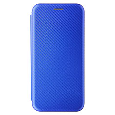 Funda de Cuero Cartera con Soporte Carcasa L04Z para Samsung Galaxy A02 Azul