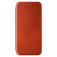 Funda de Cuero Cartera con Soporte Carcasa L04Z para Samsung Galaxy A02 Marron