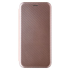 Funda de Cuero Cartera con Soporte Carcasa L04Z para Samsung Galaxy A02 Oro Rosa