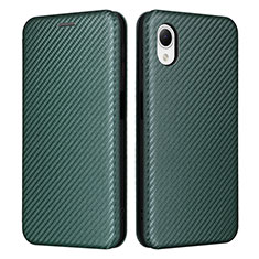 Funda de Cuero Cartera con Soporte Carcasa L04Z para Samsung Galaxy A23 5G SC-56C Verde