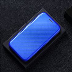 Funda de Cuero Cartera con Soporte Carcasa L04Z para Sharp Aquos Sense8 Azul