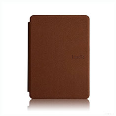 Funda de Cuero Cartera con Soporte Carcasa L05 para Amazon Kindle Paperwhite 6 inch Marron