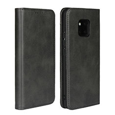 Funda de Cuero Cartera con Soporte Carcasa L05 para Huawei Mate 20 Pro Negro