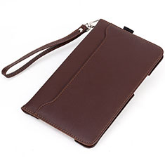 Funda de Cuero Cartera con Soporte Carcasa L05 para Huawei MatePad 10.4 Marron