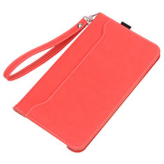 Funda de Cuero Cartera con Soporte Carcasa L05 para Huawei MatePad 10.4 Rojo