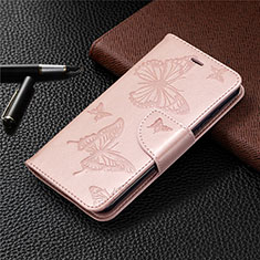 Funda de Cuero Cartera con Soporte Carcasa L05 para Nokia 1.3 Oro Rosa