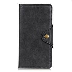 Funda de Cuero Cartera con Soporte Carcasa L05 para Realme 6 Pro Negro