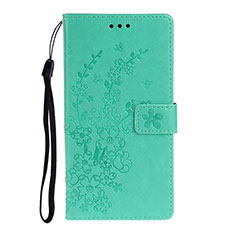 Funda de Cuero Cartera con Soporte Carcasa L05 para Samsung Galaxy A51 5G Verde