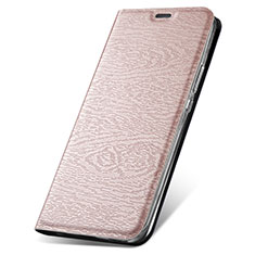 Funda de Cuero Cartera con Soporte Carcasa L05 para Vivo V20 Pro 5G Oro Rosa