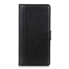 Funda de Cuero Cartera con Soporte Carcasa L05 para Xiaomi Mi 10 Lite Negro