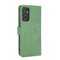 Funda de Cuero Cartera con Soporte Carcasa L05Z para Samsung Galaxy A05s Verde