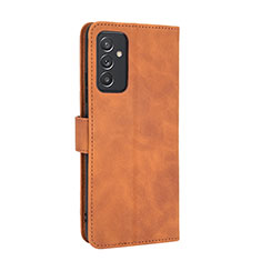 Funda de Cuero Cartera con Soporte Carcasa L05Z para Samsung Galaxy A15 LTE Marron