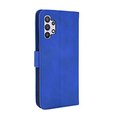 Funda de Cuero Cartera con Soporte Carcasa L05Z para Samsung Galaxy A32 4G Azul