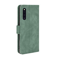 Funda de Cuero Cartera con Soporte Carcasa L05Z para Samsung Galaxy A41 SC-41A Verde