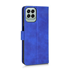 Funda de Cuero Cartera con Soporte Carcasa L05Z para Samsung Galaxy M33 5G Azul