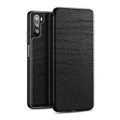 Funda de Cuero Cartera con Soporte Carcasa L06 para Huawei Mate 40 Lite 5G Negro