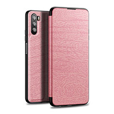 Funda de Cuero Cartera con Soporte Carcasa L06 para Huawei Mate 40 Lite 5G Oro Rosa