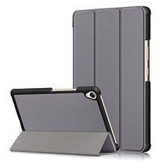 Funda de Cuero Cartera con Soporte Carcasa L06 para Huawei MediaPad M6 8.4 Gris