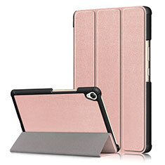 Funda de Cuero Cartera con Soporte Carcasa L06 para Huawei MediaPad M6 8.4 Oro Rosa