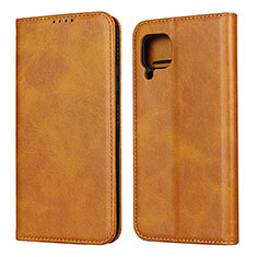 Funda de Cuero Cartera con Soporte Carcasa L06 para Huawei Nova 7i Naranja