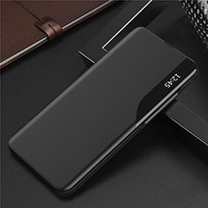 Funda de Cuero Cartera con Soporte Carcasa L06 para Huawei P Smart (2021) Negro