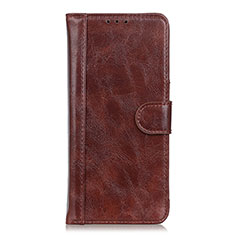 Funda de Cuero Cartera con Soporte Carcasa L06 para Xiaomi Mi 10T 5G Marron