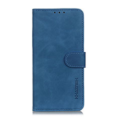 Funda de Cuero Cartera con Soporte Carcasa L06 para Xiaomi Poco X3 NFC Azul