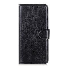 Funda de Cuero Cartera con Soporte Carcasa L06 para Xiaomi Redmi 9 Prime India Negro