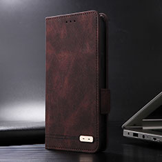 Funda de Cuero Cartera con Soporte Carcasa L06Z para Huawei Mate 60 Pro Marron