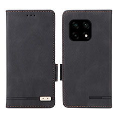 Funda de Cuero Cartera con Soporte Carcasa L06Z para OnePlus 10 Pro 5G Negro