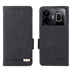 Funda de Cuero Cartera con Soporte Carcasa L06Z para Realme GT Neo5 240W 5G Negro