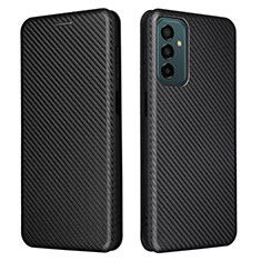 Funda de Cuero Cartera con Soporte Carcasa L06Z para Samsung Galaxy F23 5G Negro