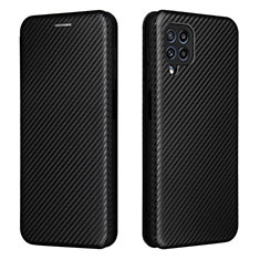 Funda de Cuero Cartera con Soporte Carcasa L06Z para Samsung Galaxy M32 4G Negro