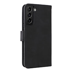 Funda de Cuero Cartera con Soporte Carcasa L06Z para Samsung Galaxy S21 Plus 5G Negro