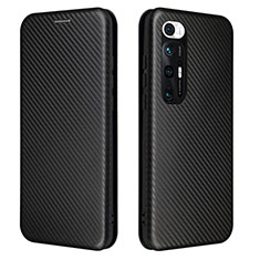 Funda de Cuero Cartera con Soporte Carcasa L06Z para Xiaomi Mi 10S 5G Negro