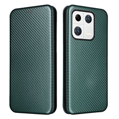 Funda de Cuero Cartera con Soporte Carcasa L06Z para Xiaomi Mi 13 Pro 5G Verde