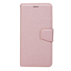 Funda de Cuero Cartera con Soporte Carcasa L07 para Huawei Mate 20 Pro Oro Rosa