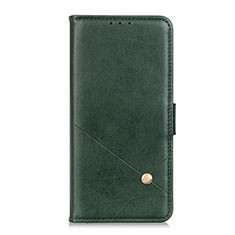 Funda de Cuero Cartera con Soporte Carcasa L07 para Motorola Moto G9 Power Verde