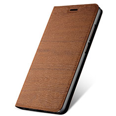 Funda de Cuero Cartera con Soporte Carcasa L07 para Oppo A9 (2020) Marron