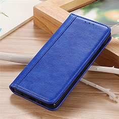 Funda de Cuero Cartera con Soporte Carcasa L07 para Oppo Reno5 Pro 5G Azul