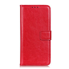 Funda de Cuero Cartera con Soporte Carcasa L07 para Realme Q2 Pro 5G Rojo