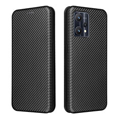 Funda de Cuero Cartera con Soporte Carcasa L07Z para Realme Q5 5G Negro